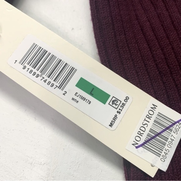 Eliza J Fit & Flare Long Sleeve Fit & Flare Sweater Mini Dress By Nordstrom - Picture 6 of 6